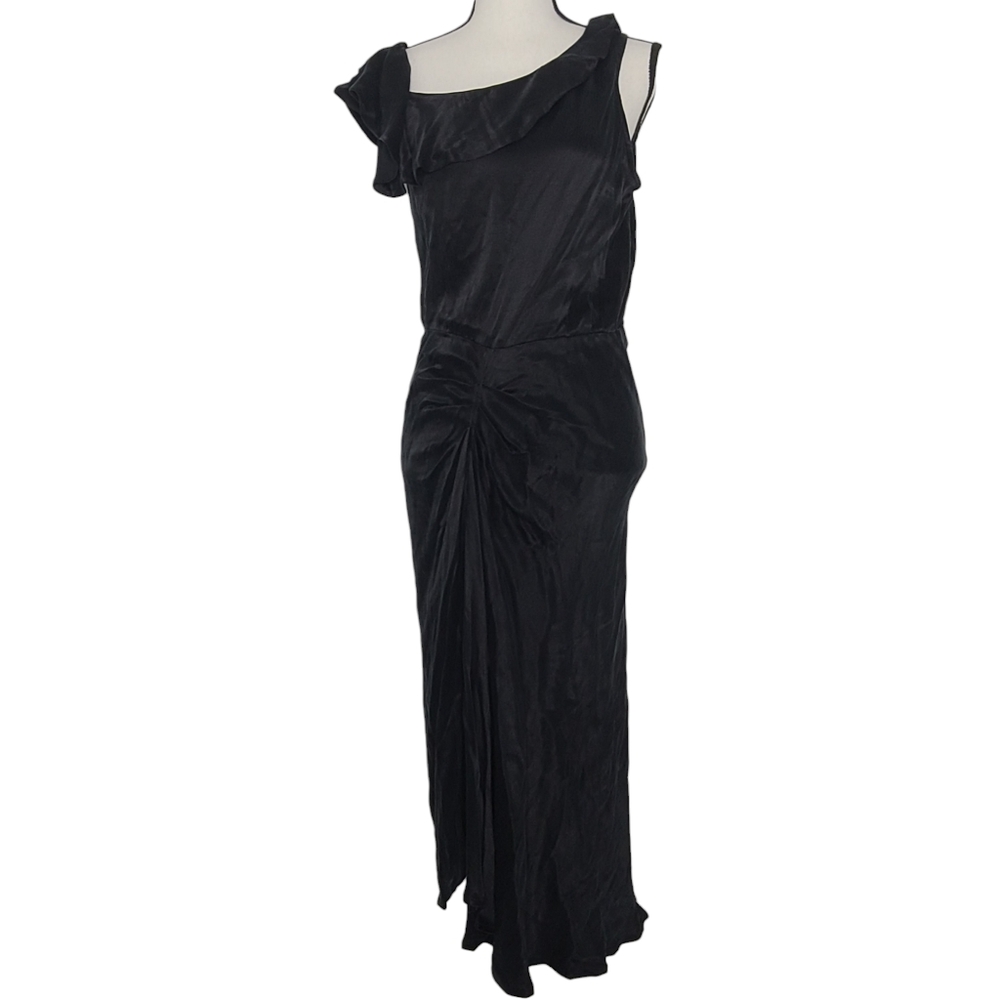 Ba&sh Bandy Dress Black 1E20BAND Size 6 NWT